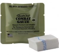 Бинт гемостатический QuikClot Combat Gauze 7.5см х 3,7м