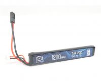 BlueMax Аккумулятор 1200 mAh LiPo 7.4V 20C stick
